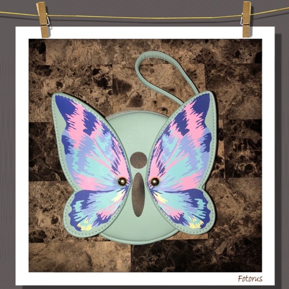 Betsey Johnson Handbags - PARTY SALE!! Betsey Johnson Butterfly Wristlet